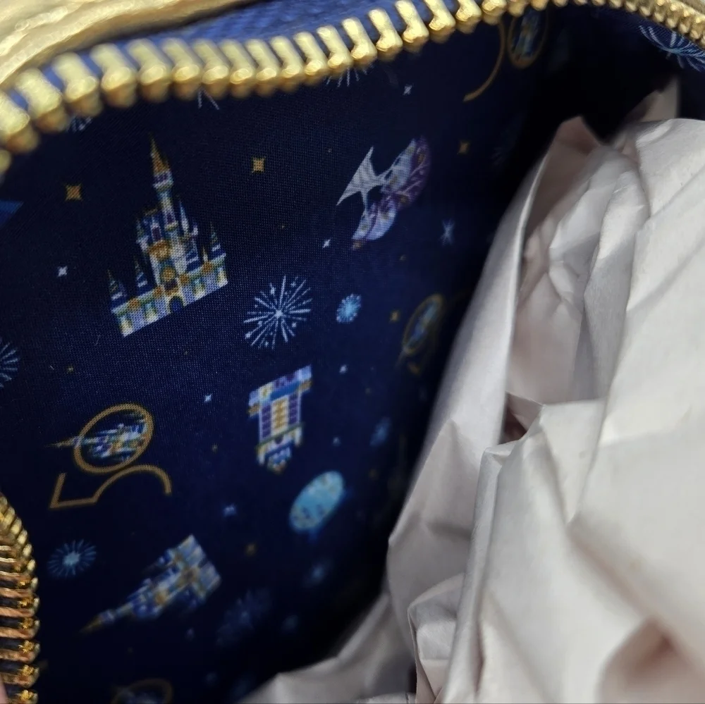 Loungefly Walt Disney World 50th Anniversary Celebration Backpack